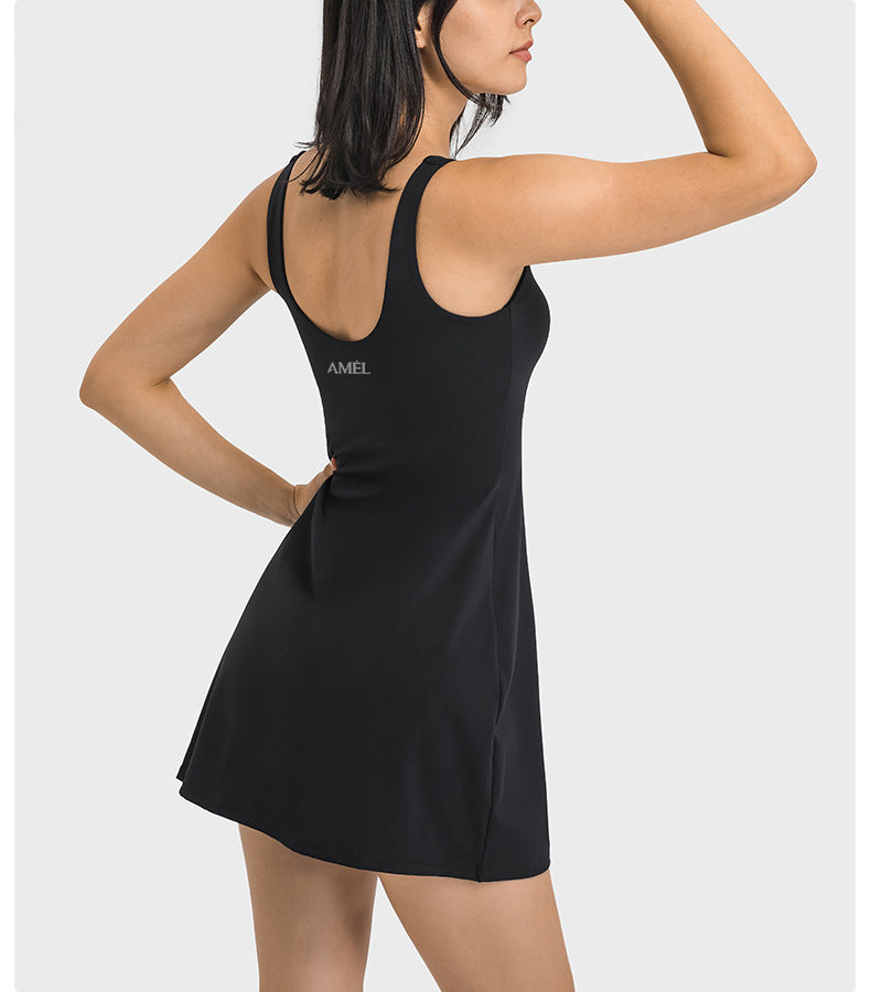 AMEL Everyday Sculpt Active Dress – Black