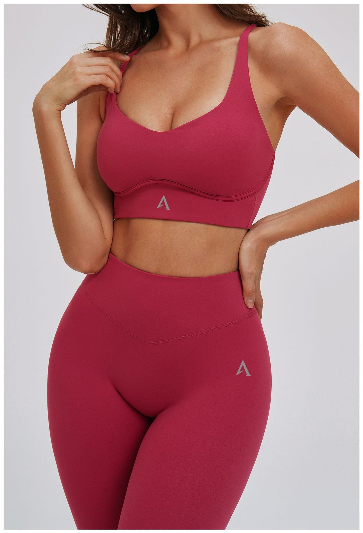 AMEL Contour Zip Jacket Activewear Set