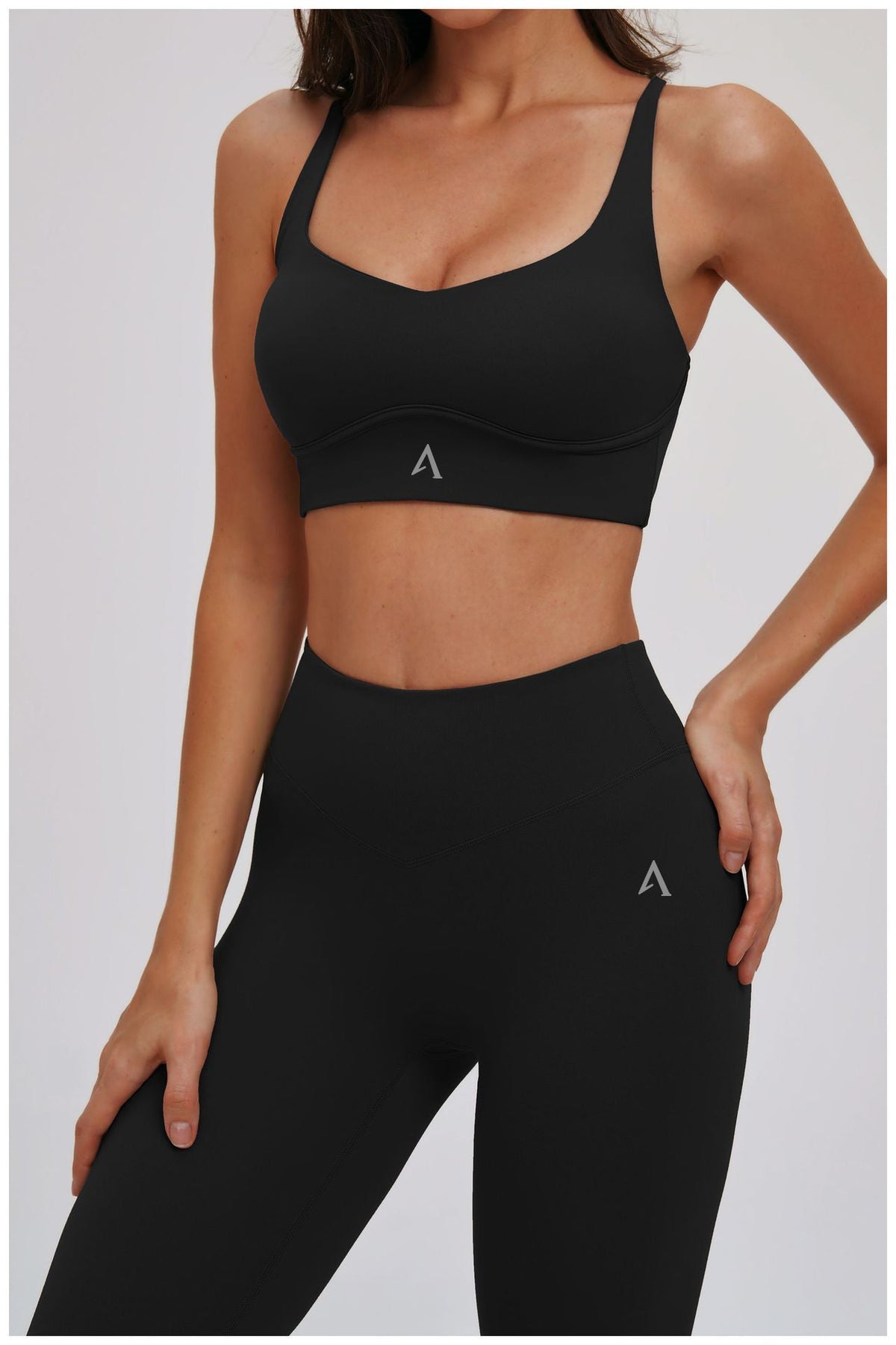 AMEL Contour Zip Jacket Activewear Set