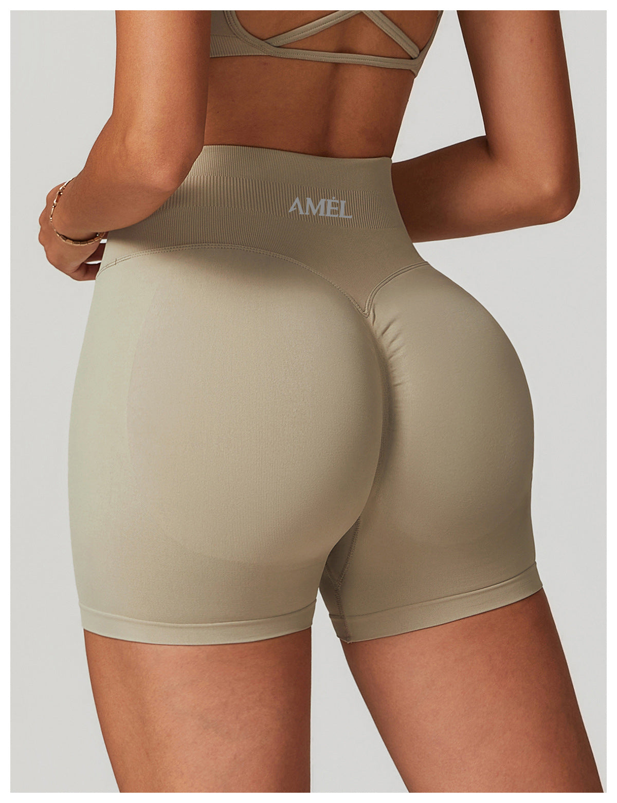 AMEL Sculpt Seamless Activewear Collection – Cream