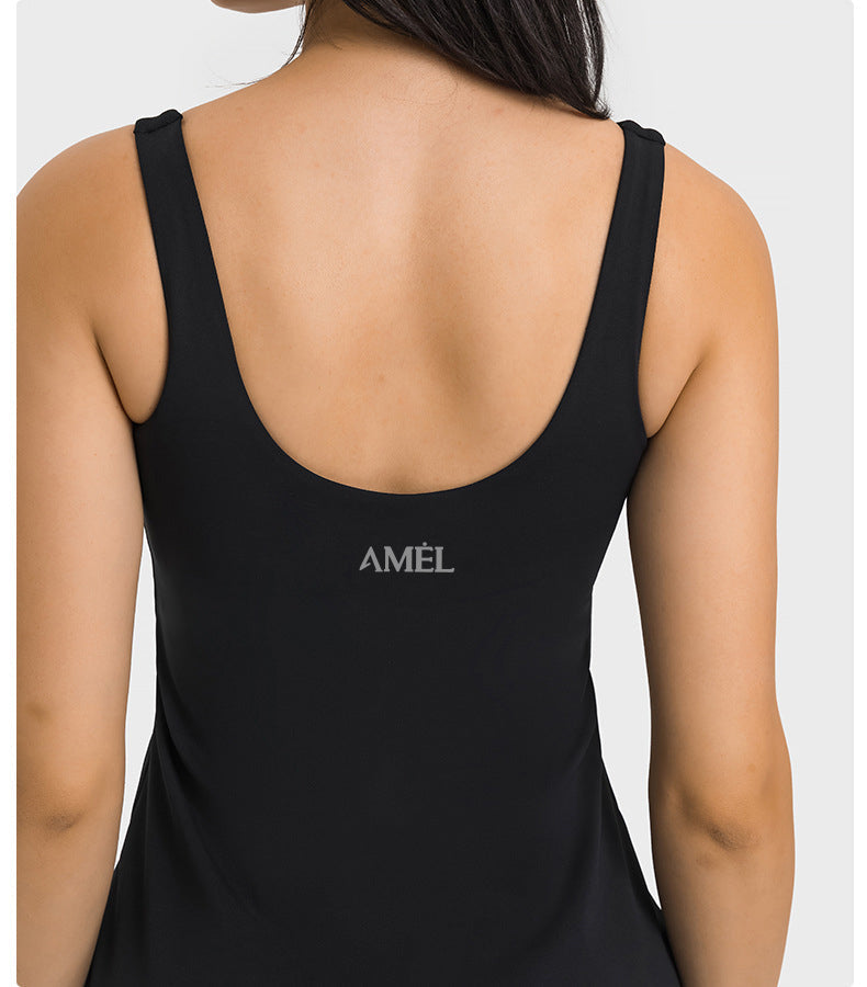 AMEL Everyday Sculpt Active Dress – Black