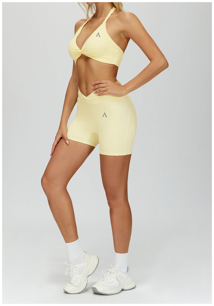 AMEL Essential Sculpt T-Shirt & Leggings Set – Black